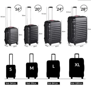set de valises monzana 3